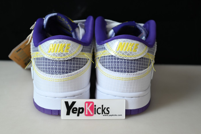 nike dunk low union passport pack court purple dj9649-500