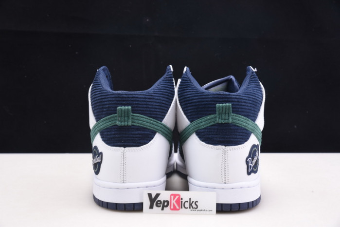 nike dunk high sports specialties white navy dh0953-400