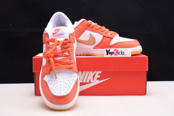 nike dunk low golden orange dq4690-800