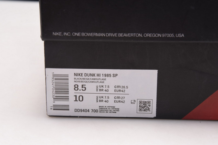 nike dunk high 1985 black acid wash dd9404-700