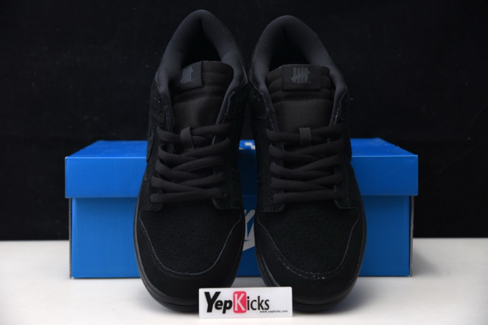 nike dunk low sp undefeated 5 on it black do9329-001