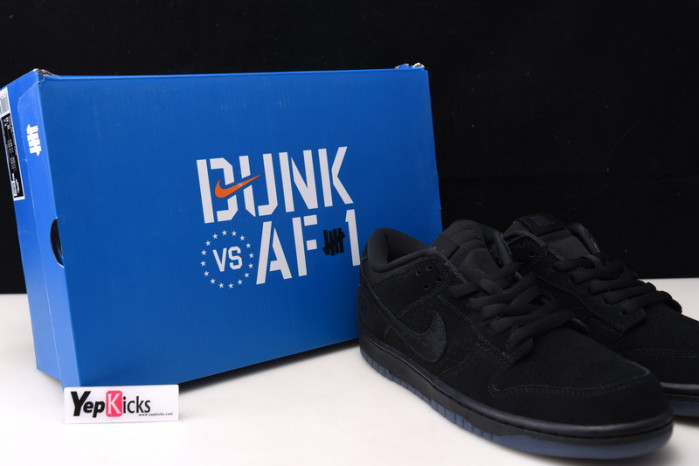 nike dunk low sp undefeated 5 on it black do9329-001