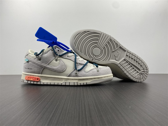 nike dunk low ow lot 16 dj0950-111