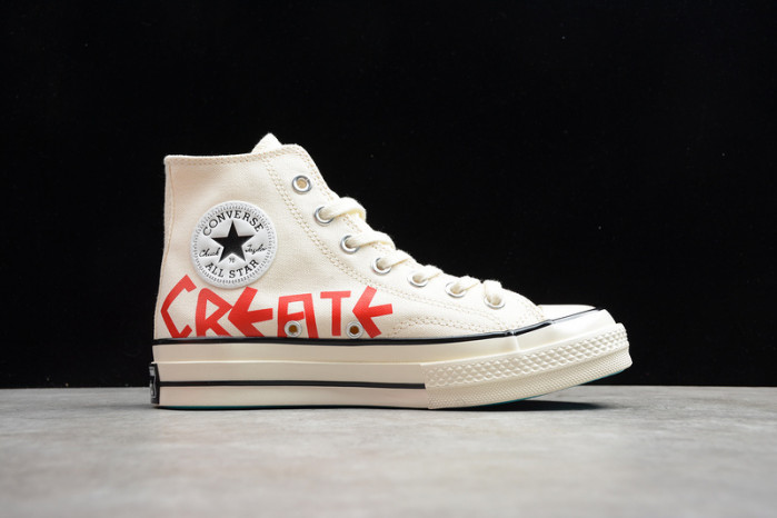 converse chuck taylor 70s high top black/black/white c0008