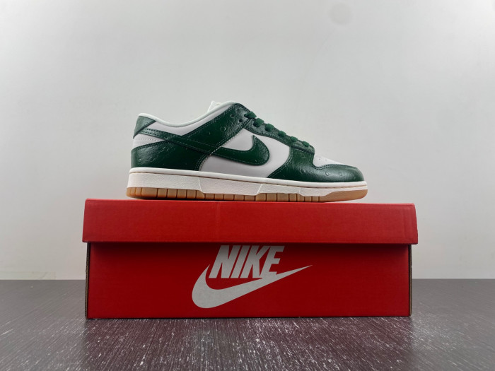 nike dunk low lx wmns “green ostrich” fj2260-002