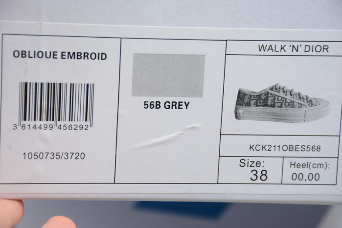 D*or b23 oblique low top sneaker 3sn249ynt2