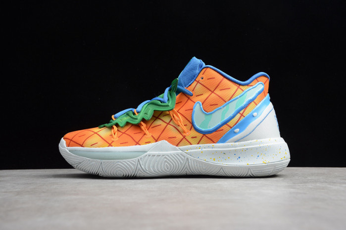 kyrie 5 spongebob pineapple house cj6950-800