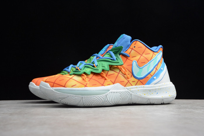 kyrie 5 spongebob pineapple house cj6950-800