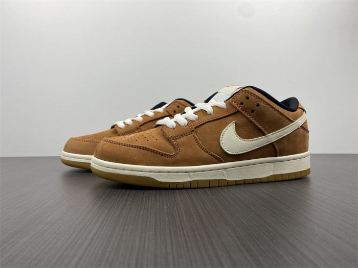 nike sb dunk low pro iso dark russet dh1319-200