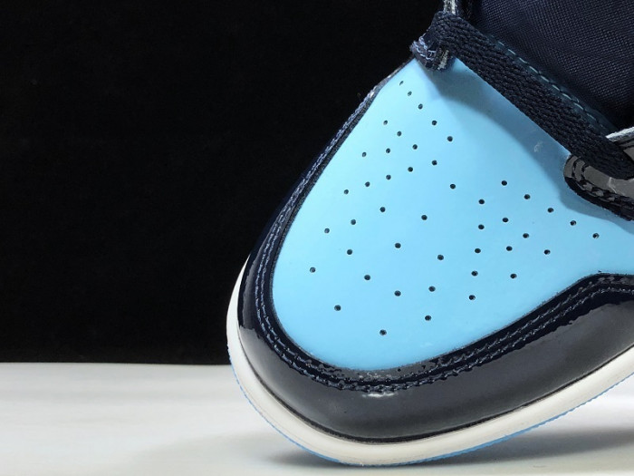 air jordan 1 retro high unc patent cd0461-401