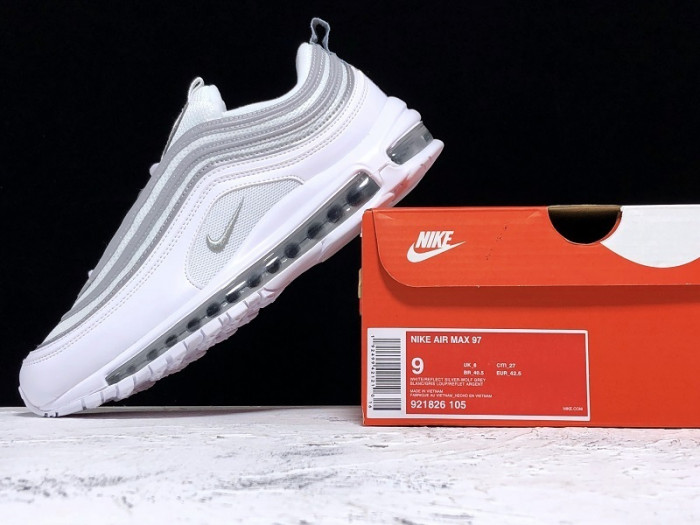 nike air max 97 white reflect silver 921826-105
