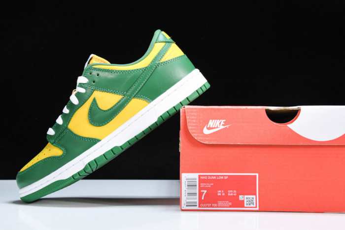 nike dunk low sp “brazil” cu1727-700