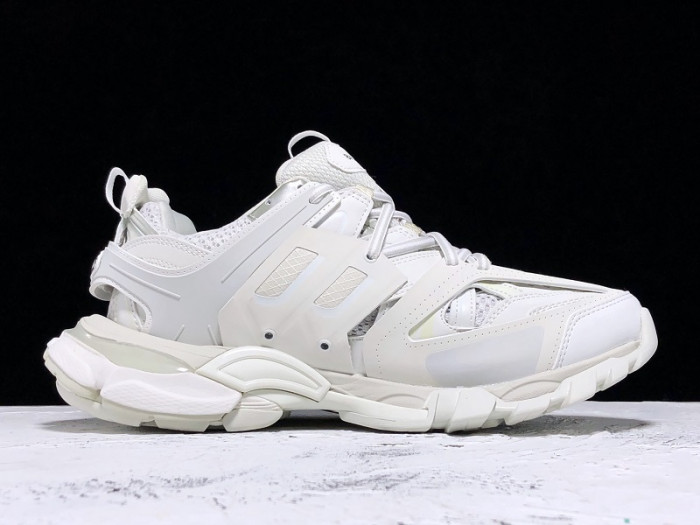 Ba*len*cia*ga track trainer all white w09o5 8128