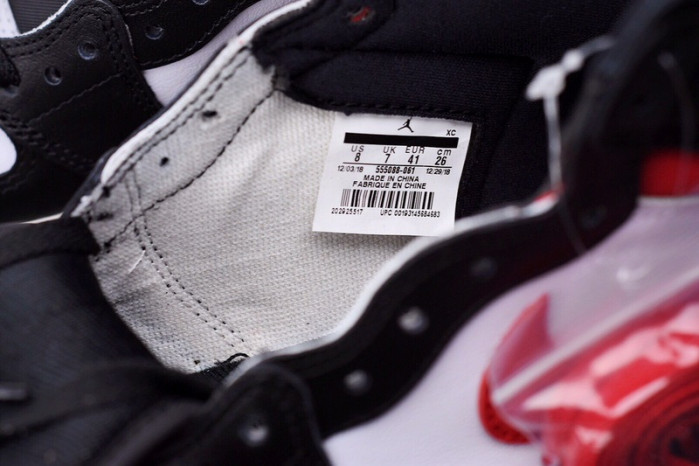 jordan 1 retro high black gym red 555088-061