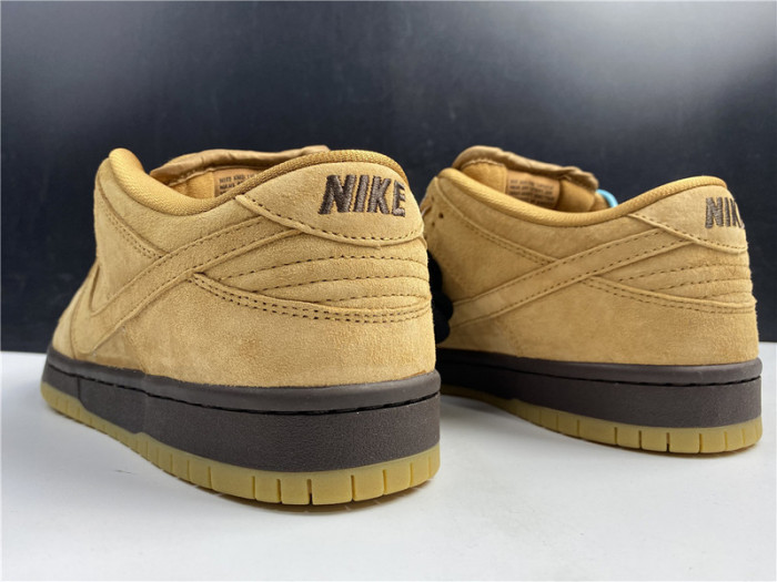 nike sb dunk low pro “wheat mocha bq6817-204