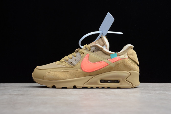ow nike air max 90 desert ore aa7293-200