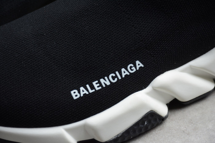 Ba*len*cia*ga speed trainer sneakers black wt-9032