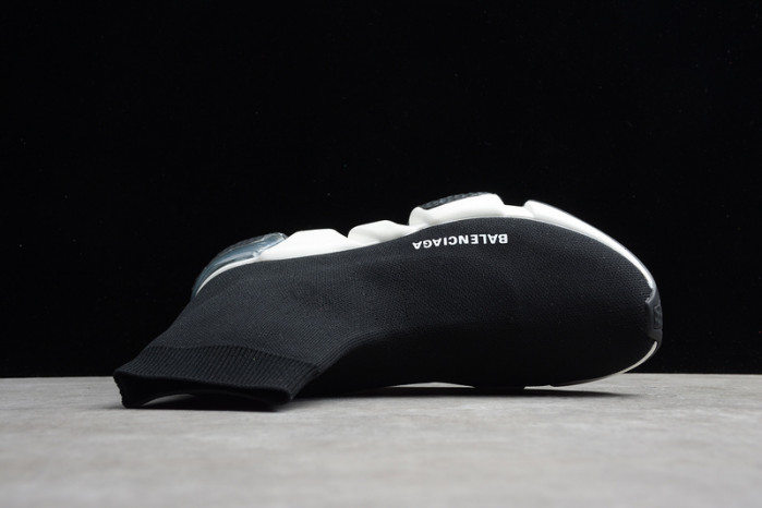 Ba*len*cia*ga speed trainer sneakers black wt-9032