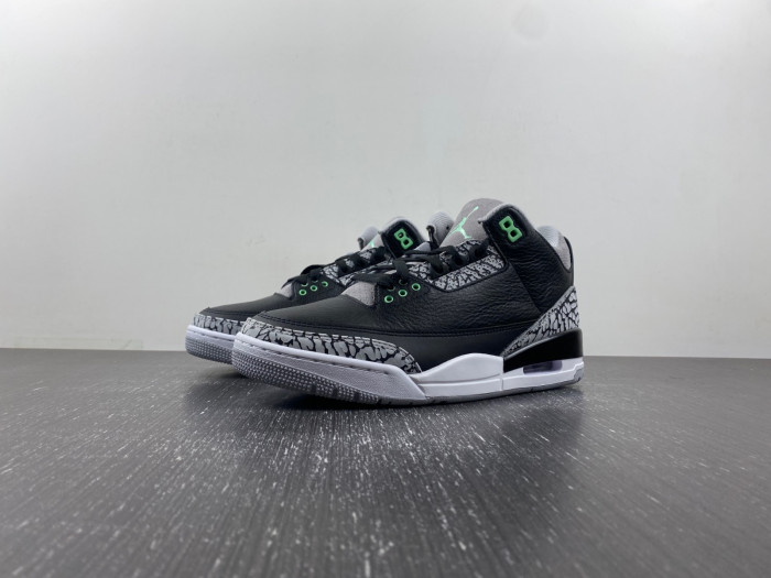 air jordan 3 “green glow” ct8532-031