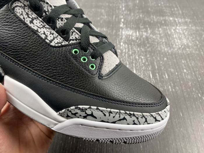 air jordan 3 “green glow” ct8532-031