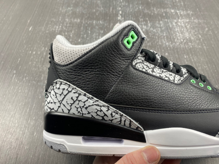 air jordan 3 “green glow” ct8532-031