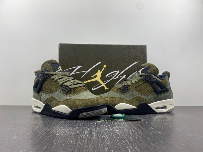 airjordan 4 craft medium olive fb9927-200