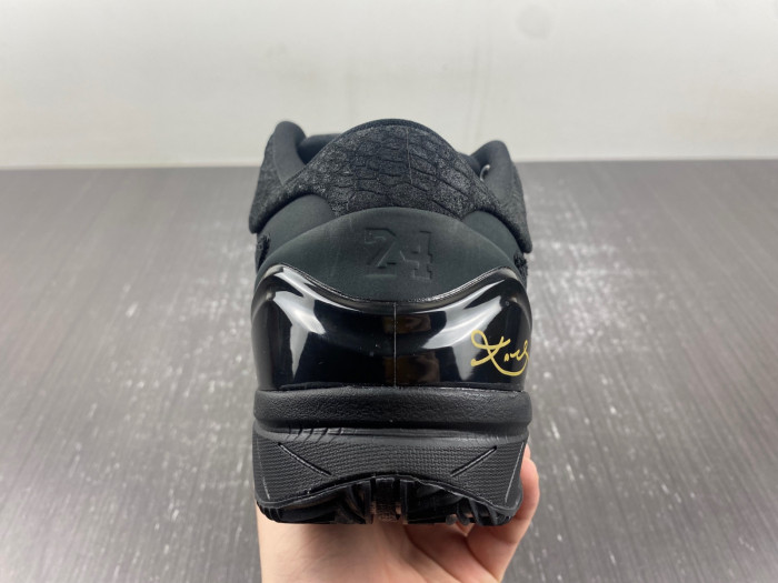nike kobe 4 protro “black gold” fq3544-001