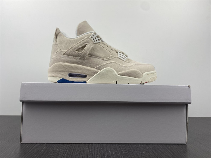 air jordan 4 retro blank canvas dq4909-100