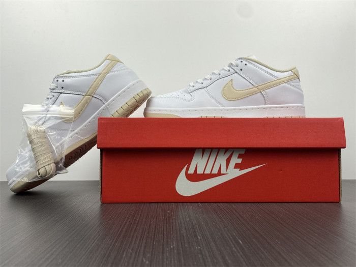 nike dunk low pearl white dd1503-110