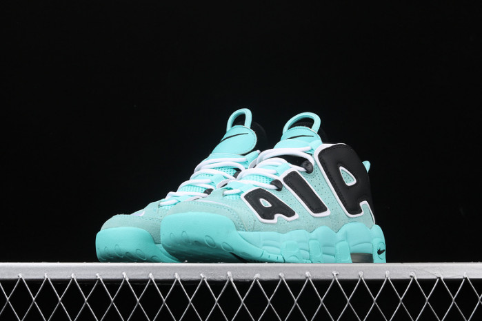 air more uptempo light aqua/black-white 415082-403