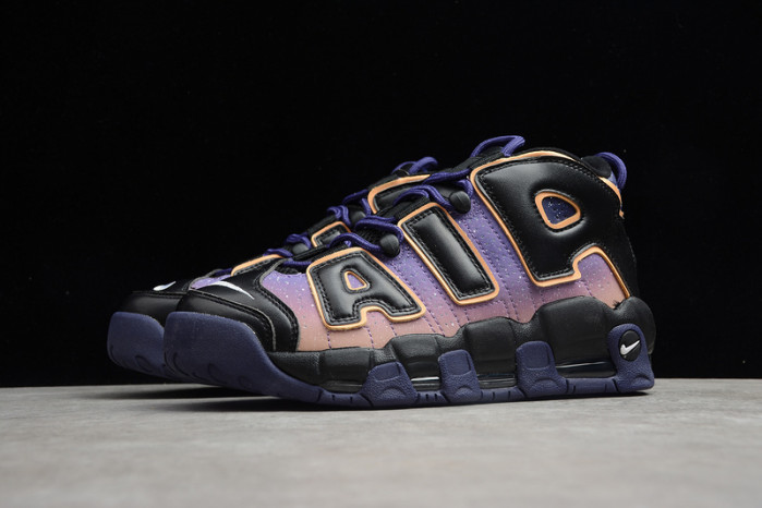 air more uptempo dusk to dawn black/purple/orange 553546-018