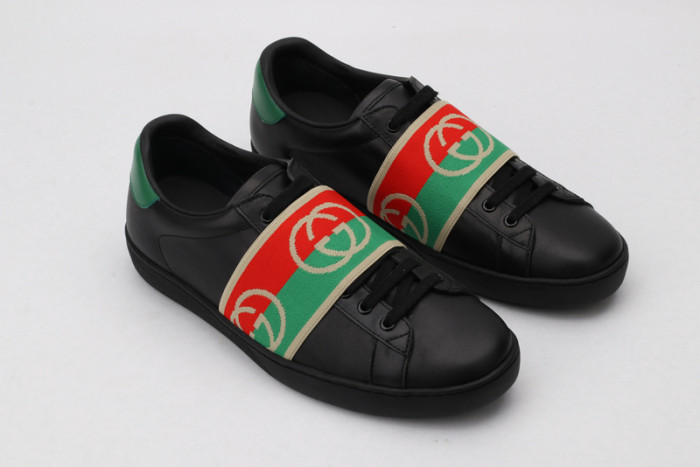 g*u*i ace embroidered low-top sneaker e2323