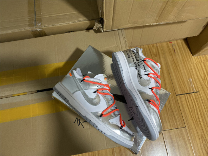 ow x nike dunk low ct0856- 800