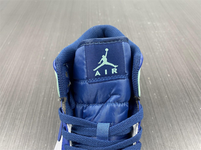 air jordan 1 mid blue mint 554724-413