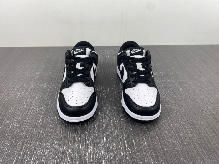 nike dunk low panda kids shoes cw1588-100