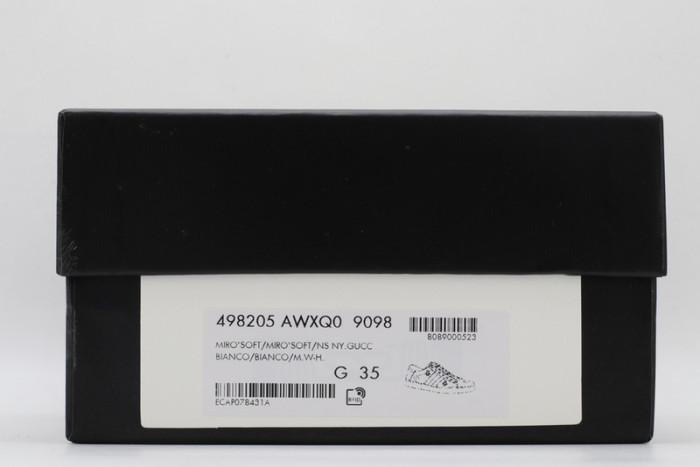 g*u*i ace embroidered low-top sneaker e2335