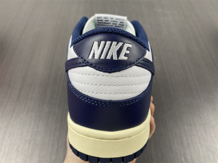 nike dunk low vintage navy dd1503-115