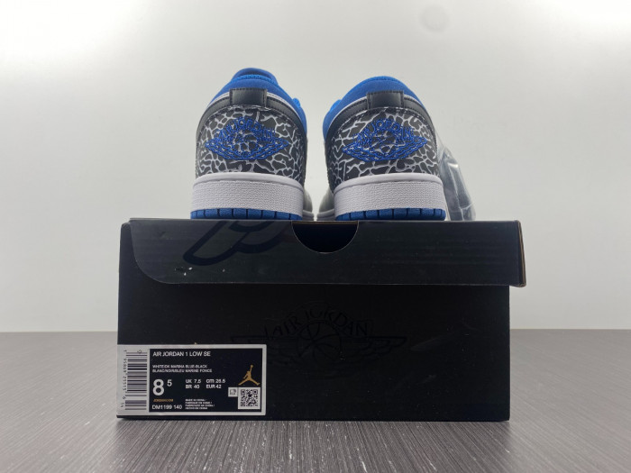 jordan 1 low se true blue dm1199-140