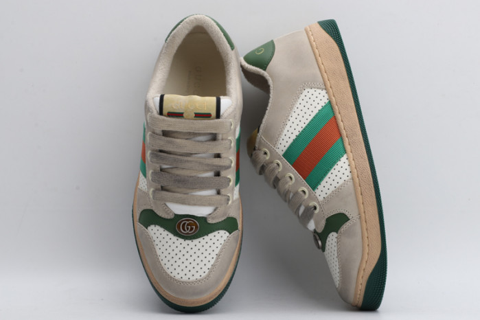 g*u*i ace embroidered low-top sneaker e2340