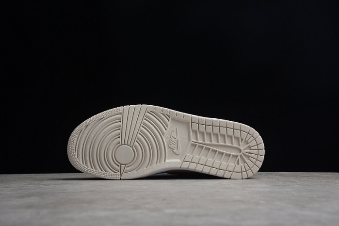 air jordan 1 mid brown basalt oatmeal do6699-200