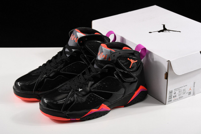 jordan 7 retro black patent (w) 313358-006