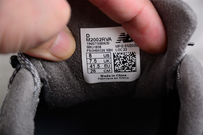 new balance 2002r grey brown pouch m2002rva