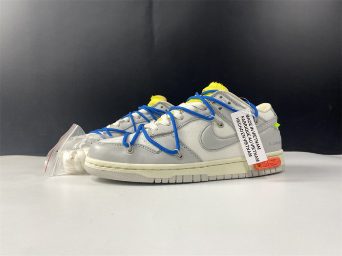 ow x nike dunk lot 10 dm1602-112