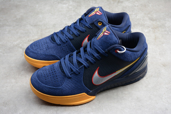 zoom kobe 4 ep navy blue/black/orange av6339-004