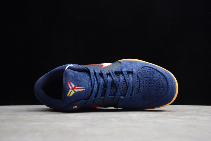 zoom kobe 4 ep navy blue/black/orange av6339-004