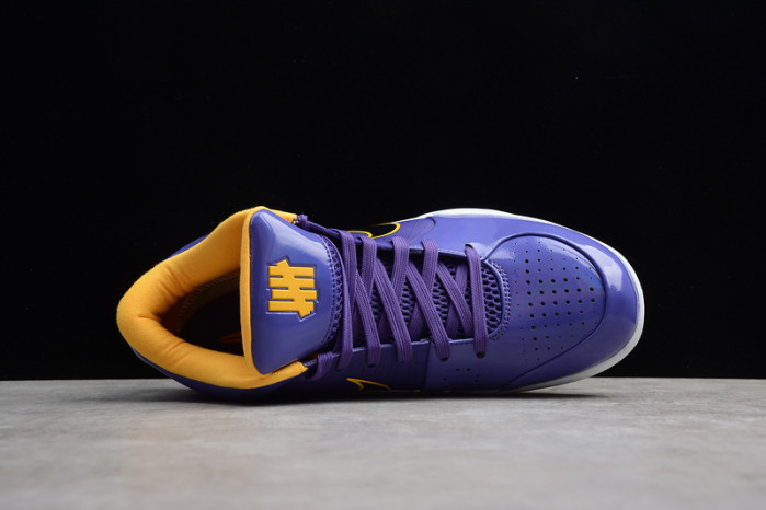 zoom kobe 4 purple/black/white cq3869-500