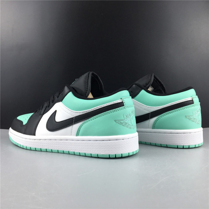 air jordan 1 low emerald toe 553558-117