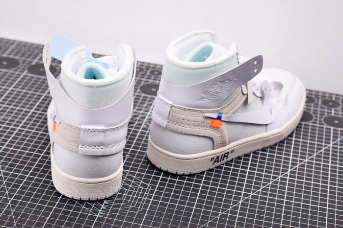 air jordan 1 x ow white aq0818-100
