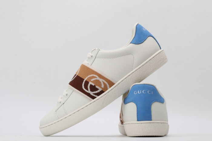 g*u*i ace embroidered low-top sneaker e2321