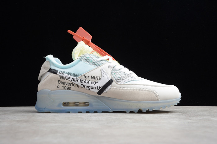 ow nike air max 90 aa7293-100